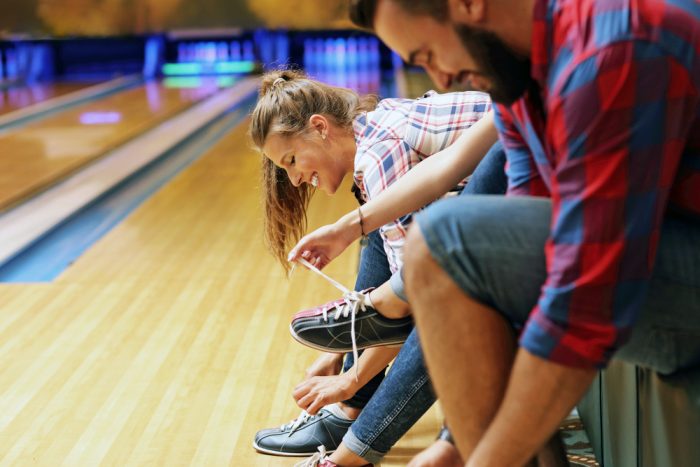 getting ready to bowl